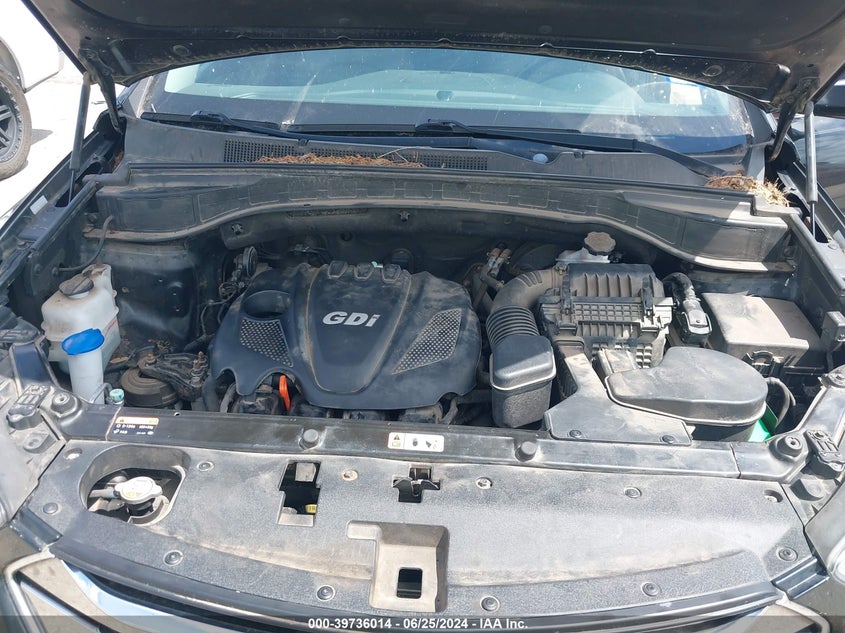 2013 Hyundai Santa Fe Sport VIN: 5XYZUDLBXDG097112 Lot: 39736014