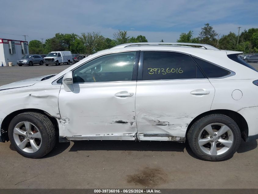 2013 Lexus Rx 350 F Sport VIN: 2T2BK1BA6DC116662 Lot: 39736016