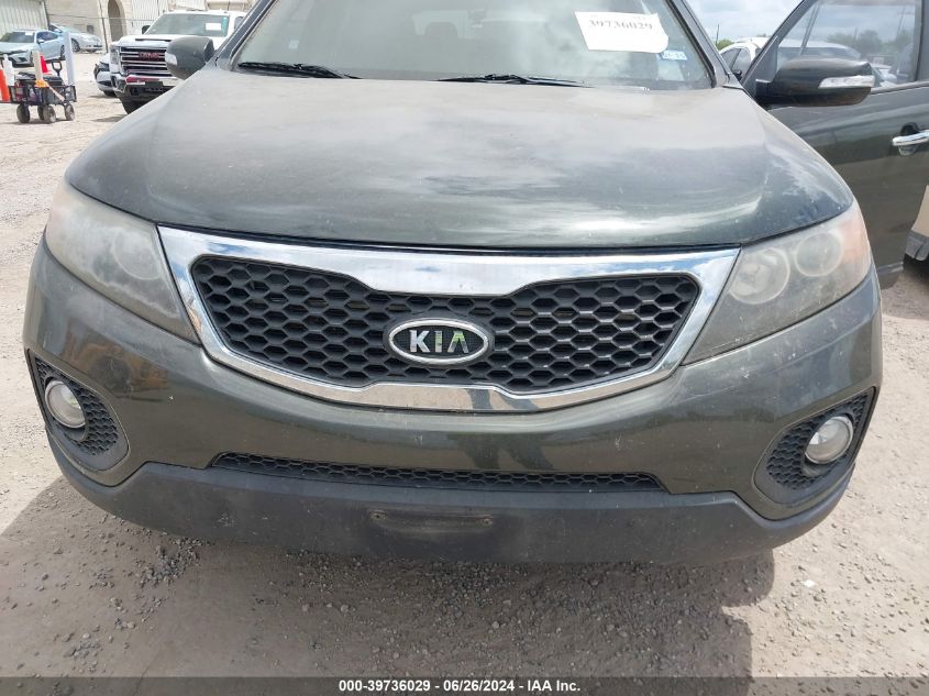 2012 Kia Sorento Lx VIN: 5XYKT4A19CG233954 Lot: 39736029