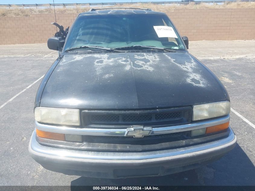 1999 Chevrolet Blazer Lt VIN: 1GNCS13W7XK122180 Lot: 39736034