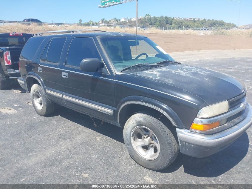 1999 Chevrolet Blazer Lt VIN: 1GNCS13W7XK122180 Lot: 39736034