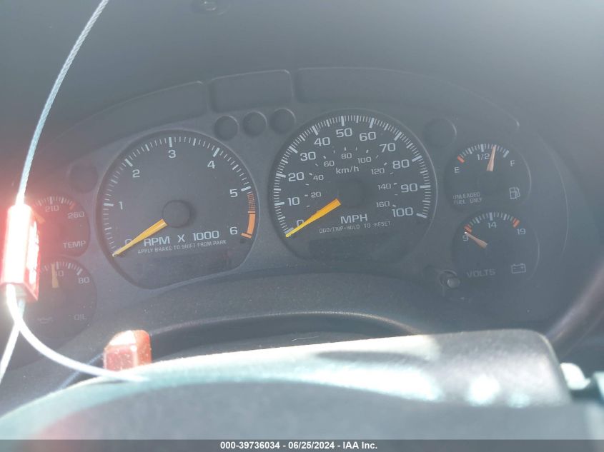 1999 Chevrolet Blazer Lt VIN: 1GNCS13W7XK122180 Lot: 39736034