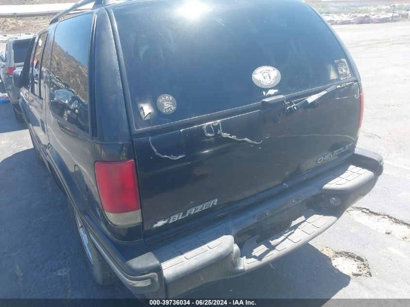 1999 Chevrolet Blazer Lt VIN: 1GNCS13W7XK122180 Lot: 39736034