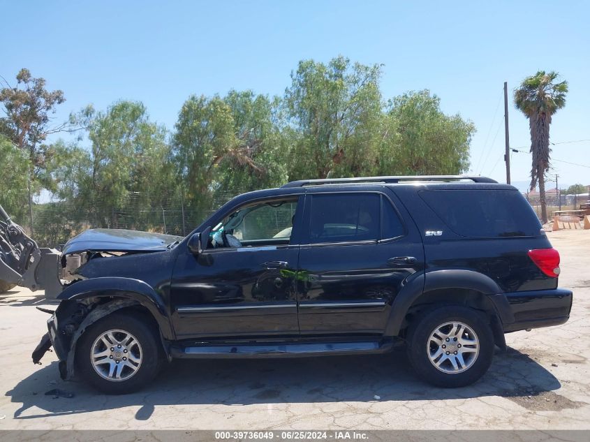 2006 Toyota Sequoia Sr5 VIN: 5TDZT34A76S279200 Lot: 39736049