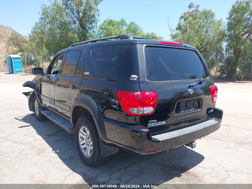 2006 Toyota Sequoia Sr5 VIN: 5TDZT34A76S279200 Lot: 39736049