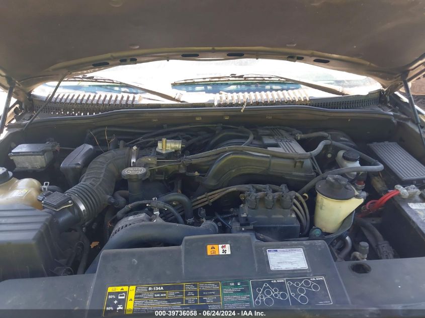 2002 Ford Explorer Xlt VIN: 1FMDU63EX2UC64043 Lot: 39736058