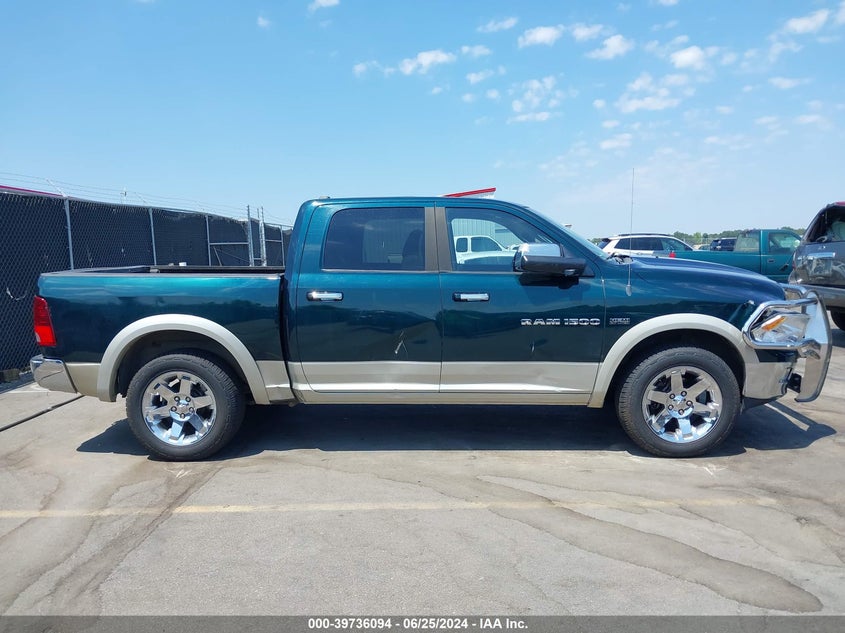 2011 Ram Ram 1500 Laramie VIN: 1D7RB1CT4BS637483 Lot: 39736094