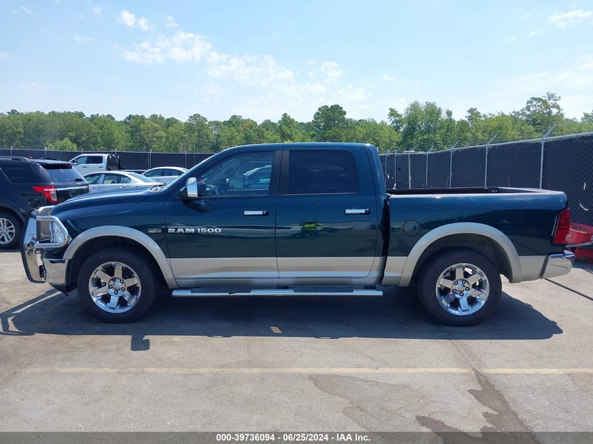 2011 Ram Ram 1500 Laramie VIN: 1D7RB1CT4BS637483 Lot: 39736094