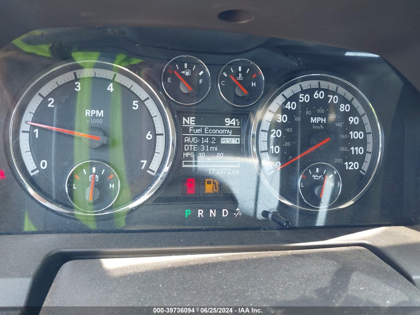 2011 Ram Ram 1500 Laramie VIN: 1D7RB1CT4BS637483 Lot: 39736094