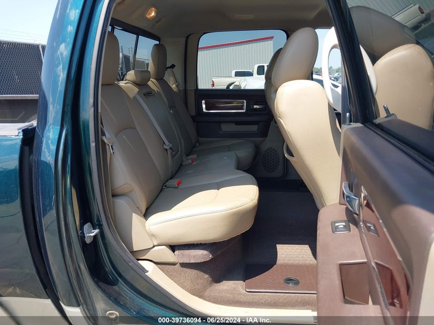 2011 Ram Ram 1500 Laramie VIN: 1D7RB1CT4BS637483 Lot: 39736094