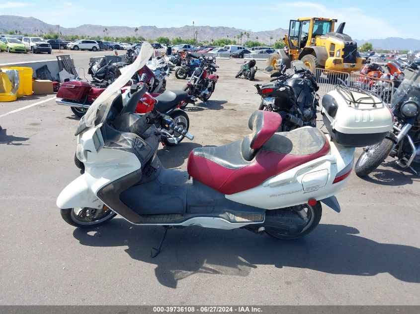 2011 Suzuki An650 A VIN: JS1CP51B8B2100399 Lot: 39736108