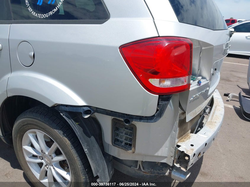 2014 Dodge Journey Sxt VIN: 3C4PDDBGXET128082 Lot: 39736117