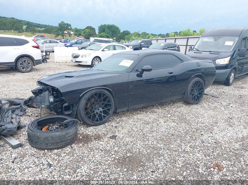 VIN 2C3CDZAGXKH624196 2019 DODGE CHALLENGER SXT