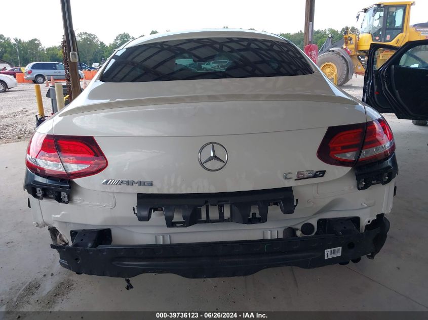 2021 Mercedes-Benz Amg C 63 S VIN: W1KWJ8HB9MG098430 Lot: 39736123