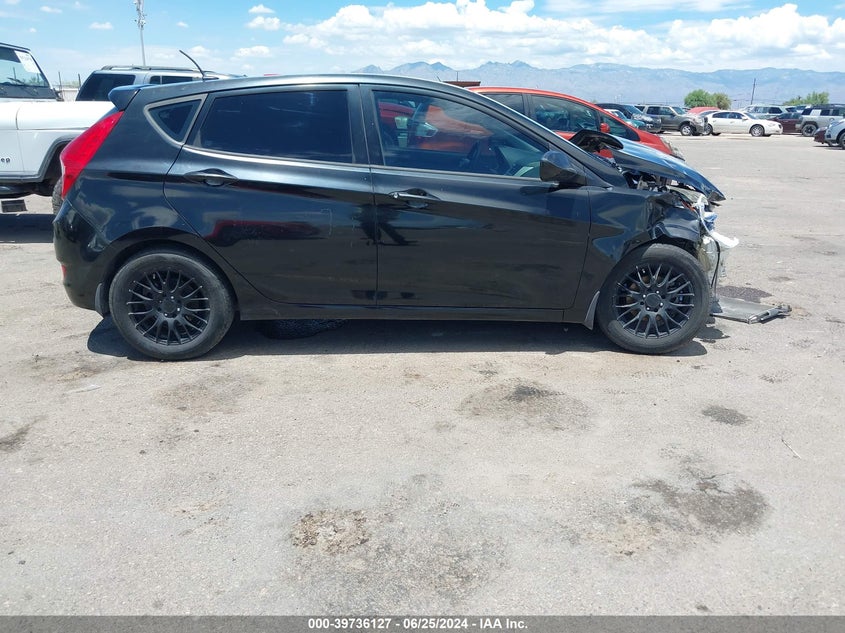 2012 Hyundai Accent Se VIN: KMHCU5AE5CU022030 Lot: 39736127