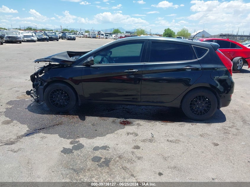 2012 Hyundai Accent Se VIN: KMHCU5AE5CU022030 Lot: 39736127