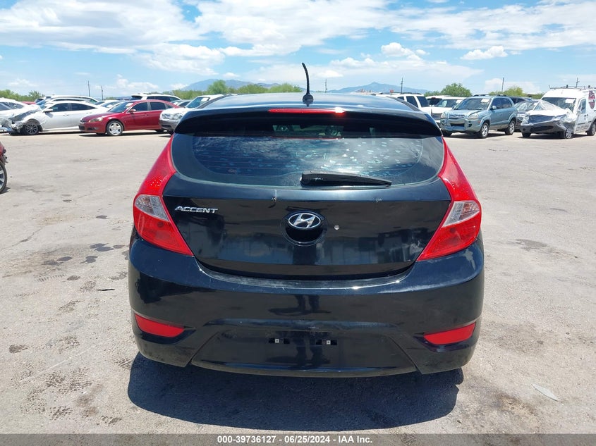 2012 Hyundai Accent Se VIN: KMHCU5AE5CU022030 Lot: 39736127