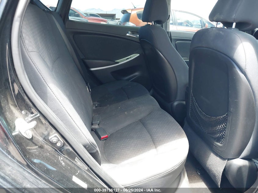 2012 Hyundai Accent Se VIN: KMHCU5AE5CU022030 Lot: 39736127