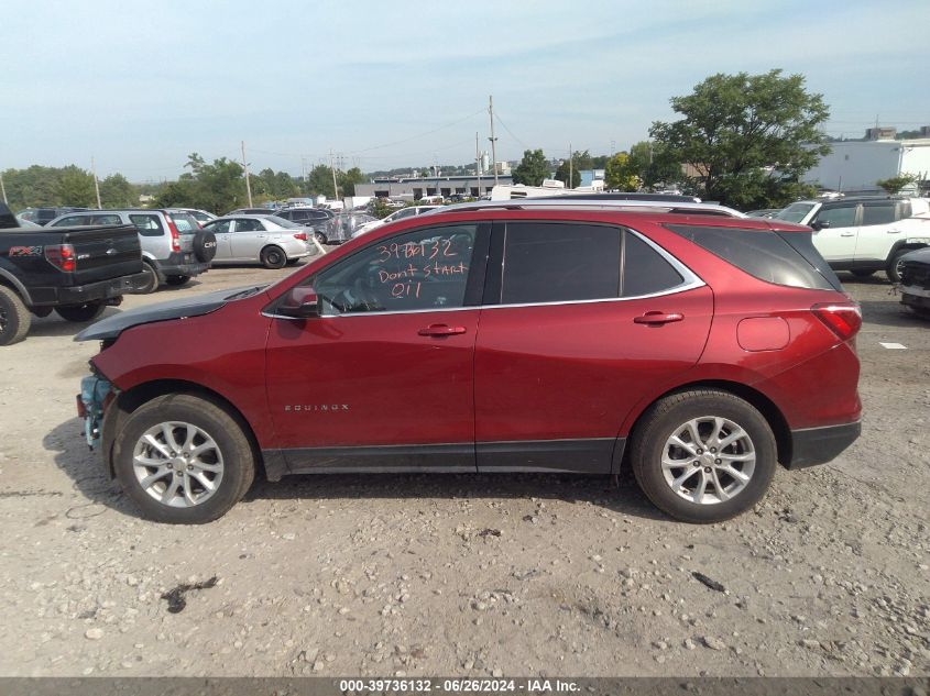 2018 Chevrolet Equinox Lt VIN: 3GNAXSEV7JS509049 Lot: 39736132