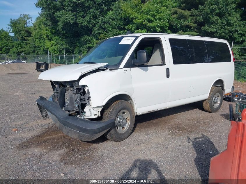 2017 Chevrolet Express G3500 Lt VIN: 1GAZGMFFXH1226051 Lot: 39736138