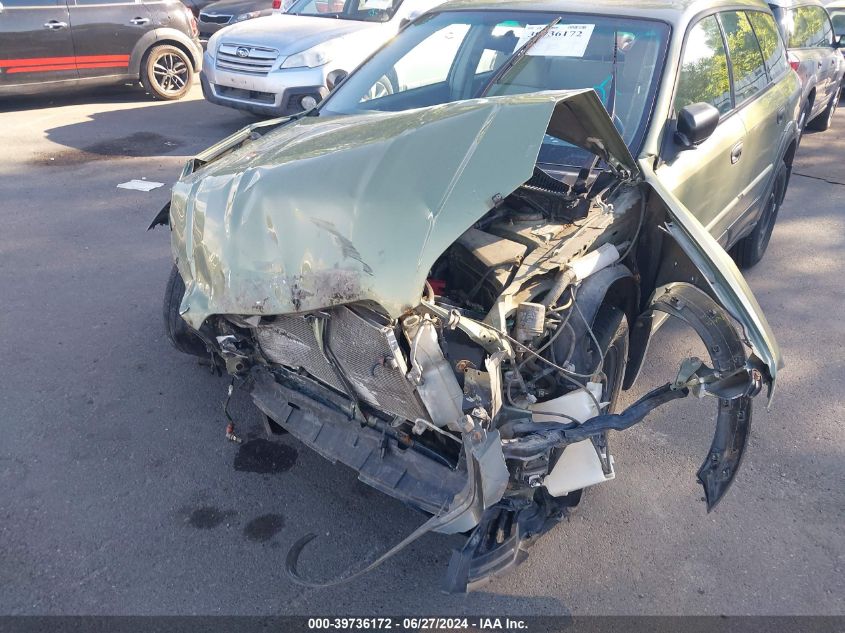 2005 Subaru Legacy Outback 2.5I VIN: 4S4BP61C557392600 Lot: 39736172