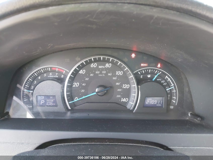 2014 Toyota Camry Le VIN: 4T4BF1FK5ER347587 Lot: 39736186