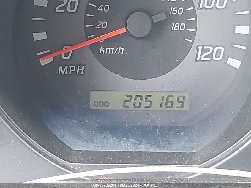 2003 Nissan Xterra Xe VIN: 5N1ED28T53C696471 Lot: 39736201