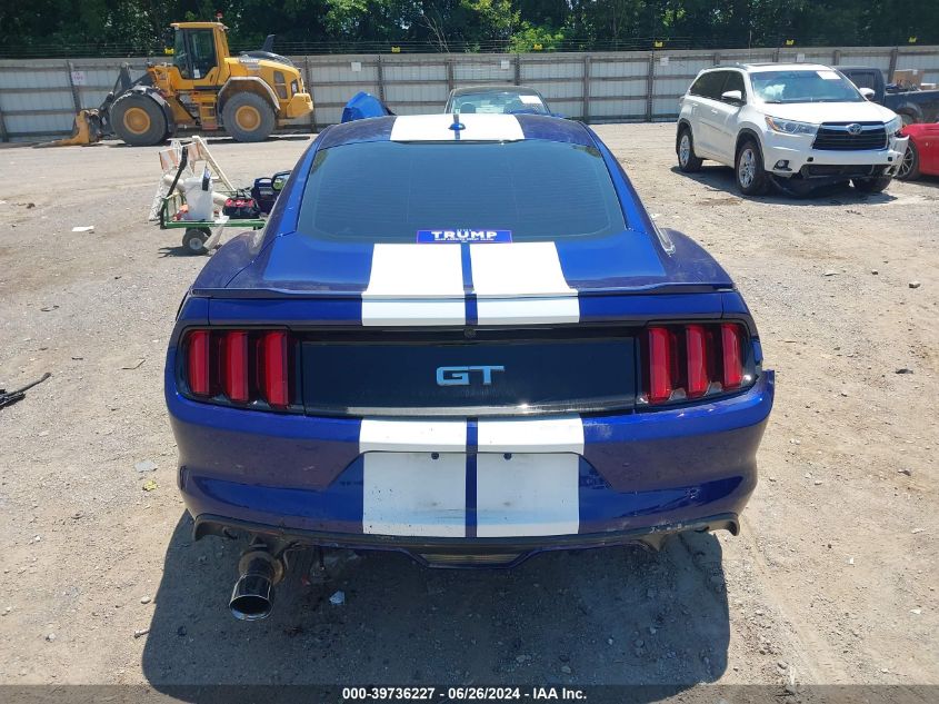 2016 Ford Mustang Gt Premium VIN: 1FA6P8CF4G5259758 Lot: 39736227