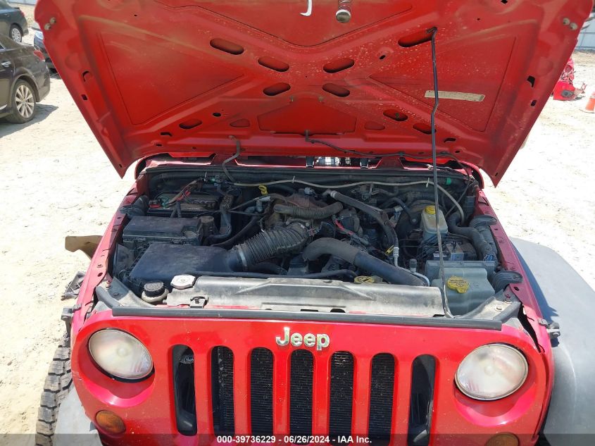 2010 Jeep Wrangler Unlimited Sport VIN: 1J4BA3H19AL104954 Lot: 39736229