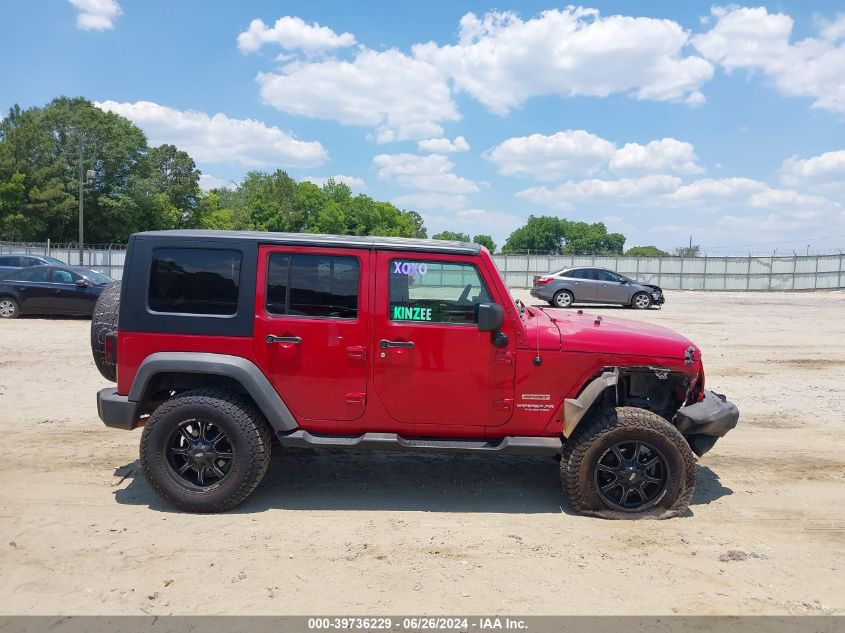 2010 Jeep Wrangler Unlimited Sport VIN: 1J4BA3H19AL104954 Lot: 39736229