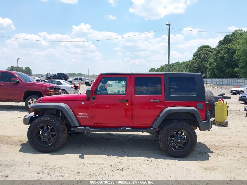 2010 Jeep Wrangler Unlimited Sport VIN: 1J4BA3H19AL104954 Lot: 39736229