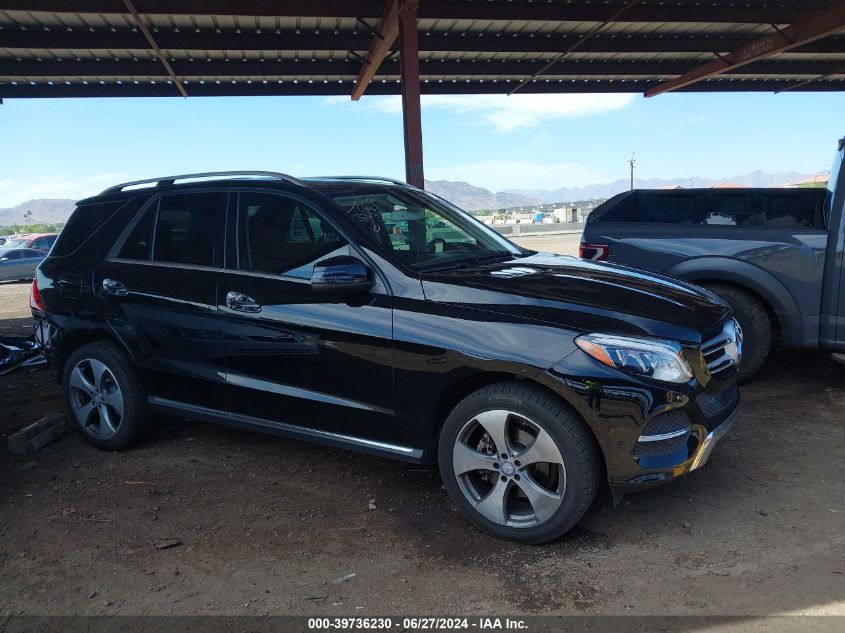 2017 Mercedes-Benz Gle 350 350 VIN: 4JGDA5JB6HA816515 Lot: 39736230