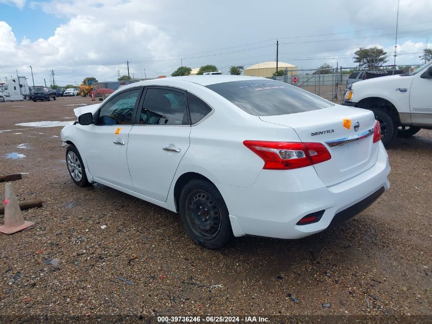 2019 Nissan Sentra S VIN: 3N1AB7AP8KY328233 Lot: 39736246