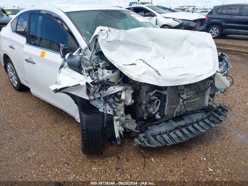 2019 Nissan Sentra S VIN: 3N1AB7AP8KY328233 Lot: 39736246