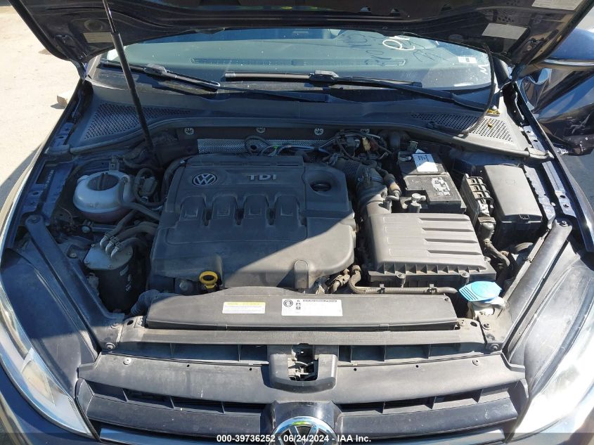 2015 VOLKSWAGEN GOLF SPORTWAGEN TDI S 4-DOOR - 3VWCA7AU7FM514970