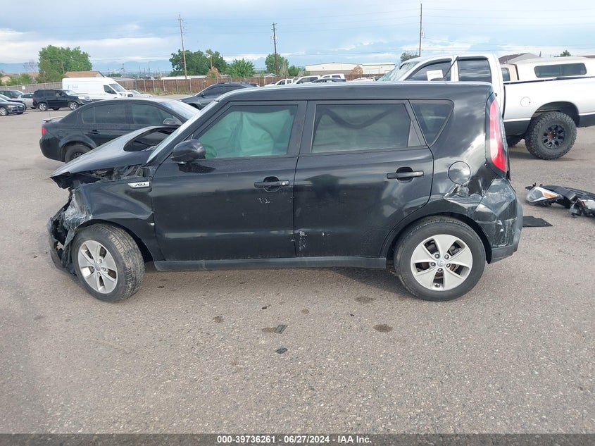 2015 Kia Soul VIN: KNDJN2A29F7760641 Lot: 39736261