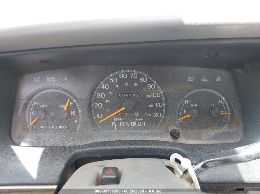 1996 Ford Crown Victoria VIN: 2FALP73W4TX169676 Lot: 39736269