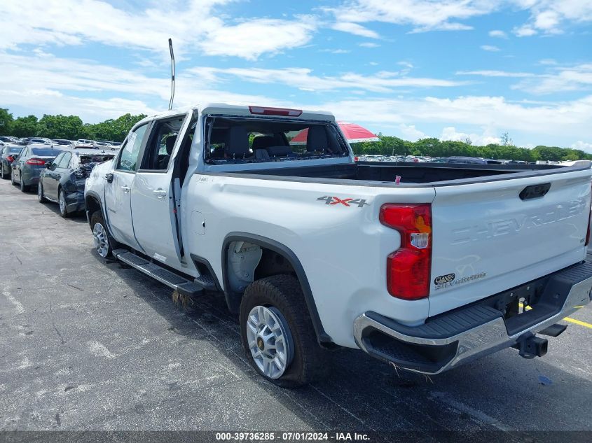 2022 Chevrolet Silverado 2500Hd 4Wd Standard Bed Lt VIN: 1GC4YNE75NF273727 Lot: 39736285