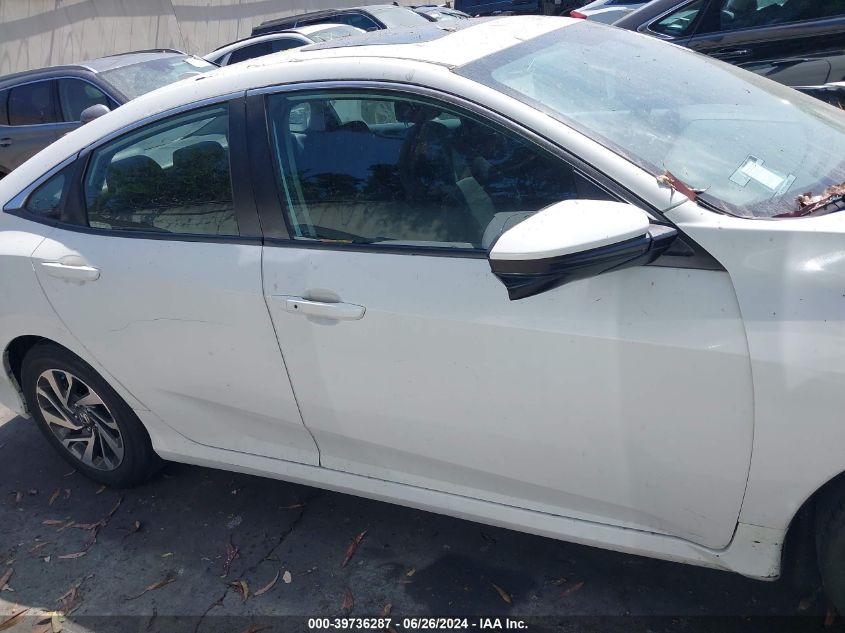 2018 Honda Civic Ex VIN: 2HGFC2F77JH501421 Lot: 39736287