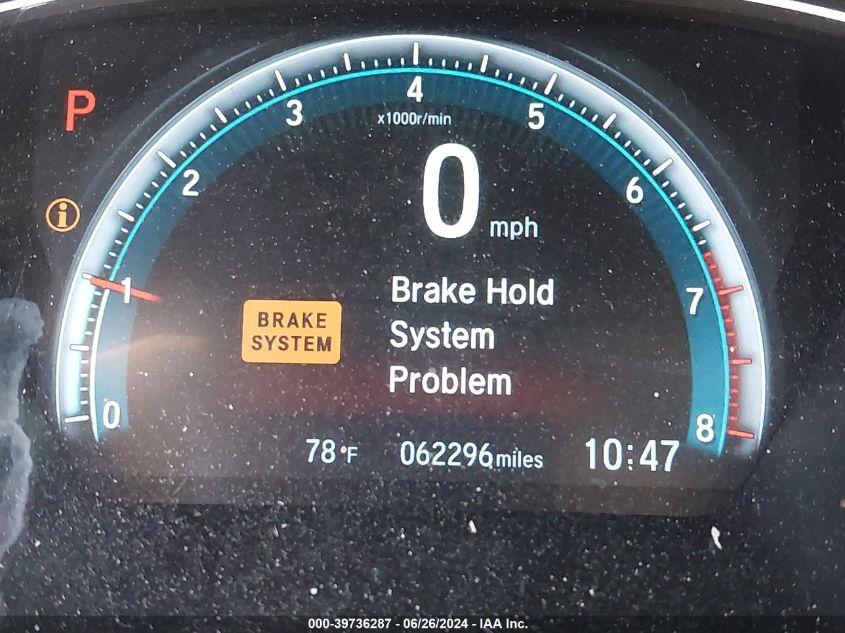 2018 Honda Civic Ex VIN: 2HGFC2F77JH501421 Lot: 39736287