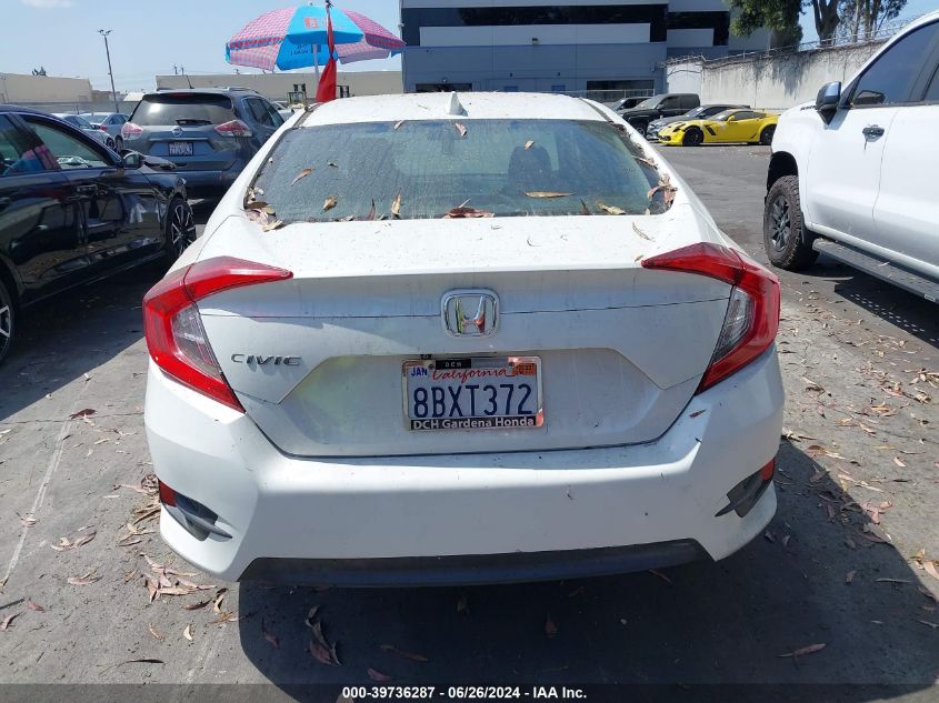 2018 Honda Civic Ex VIN: 2HGFC2F77JH501421 Lot: 39736287