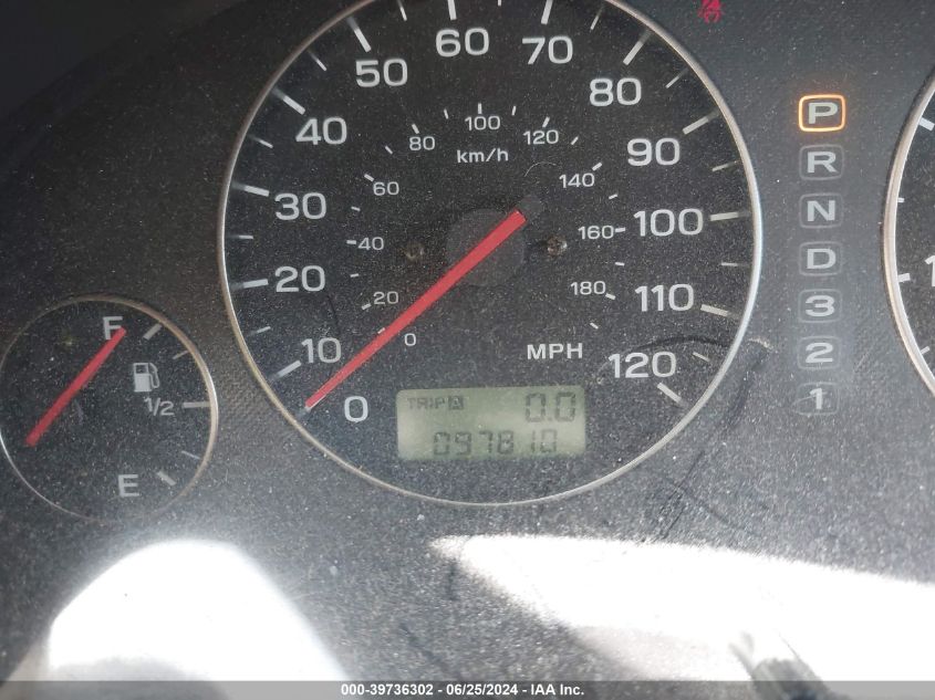 2004 Subaru Outback VIN: 4S3BH675047634721 Lot: 39736302