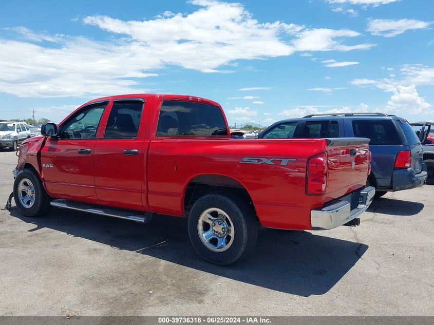 2008 Dodge Ram 1500 St/Sxt VIN: 1D7HA18N58S606485 Lot: 39736318