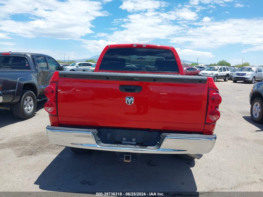 2008 Dodge Ram 1500 St/Sxt VIN: 1D7HA18N58S606485 Lot: 39736318