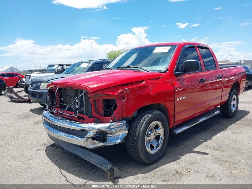 2008 Dodge Ram 1500 St/Sxt VIN: 1D7HA18N58S606485 Lot: 39736318