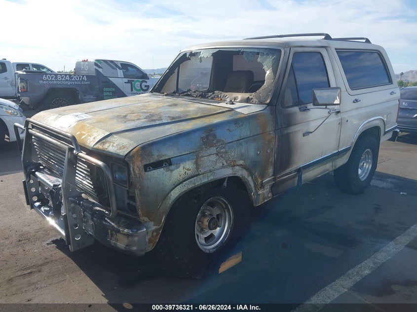 1983 Ford Bronco U100 VIN: 1FMEU15Y3DLA26008 Lot: 39736321