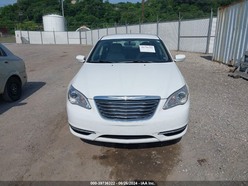 2011 Chrysler 200 Touring VIN: 1C3BC1FB4BN612162 Lot: 39736322