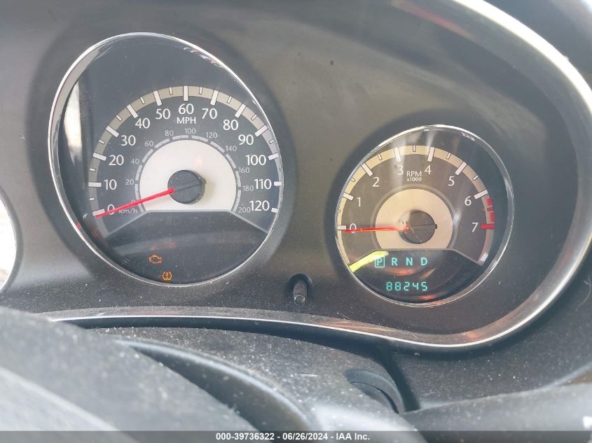 2011 Chrysler 200 Touring VIN: 1C3BC1FB4BN612162 Lot: 39736322