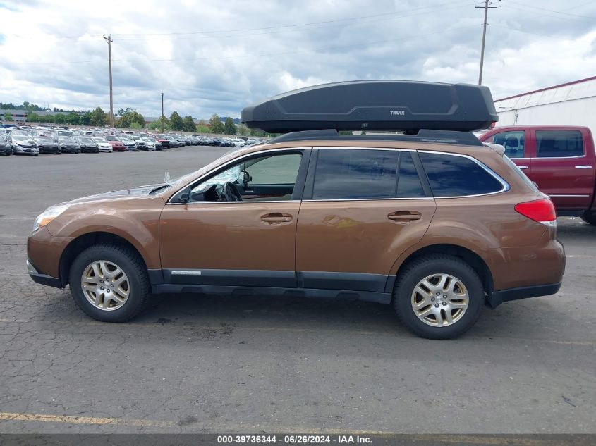 2011 Subaru Outback 2.5I Limited Pwr Moon VIN: 4S4BRCKCXB3310709 Lot: 39736344