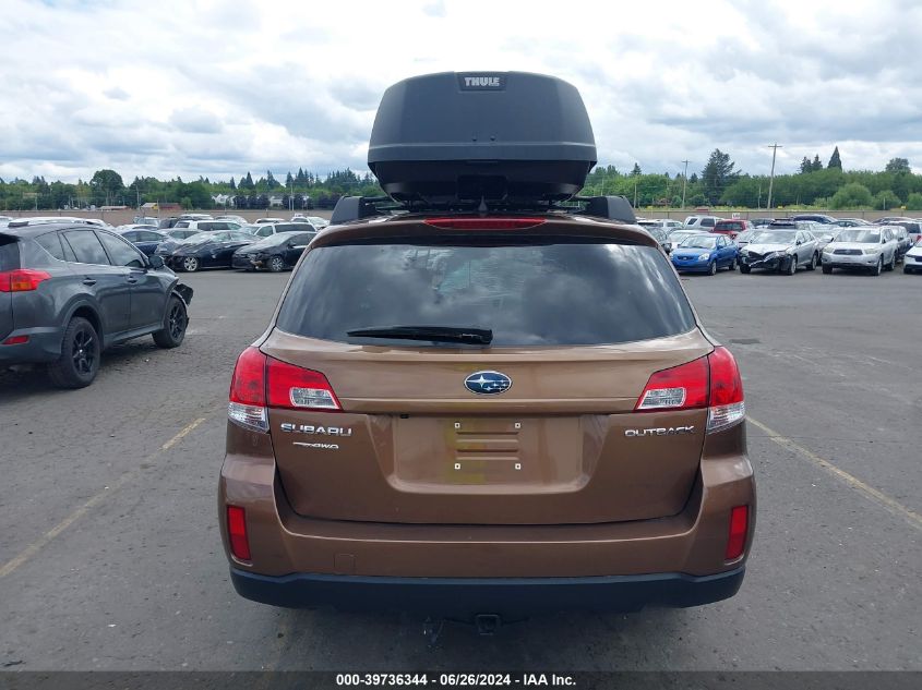 2011 Subaru Outback 2.5I Limited Pwr Moon VIN: 4S4BRCKCXB3310709 Lot: 39736344